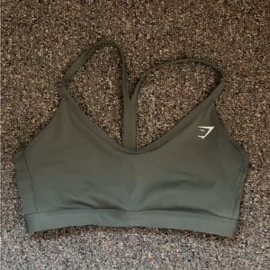 Gymshark V Neck Sports Bra Sm